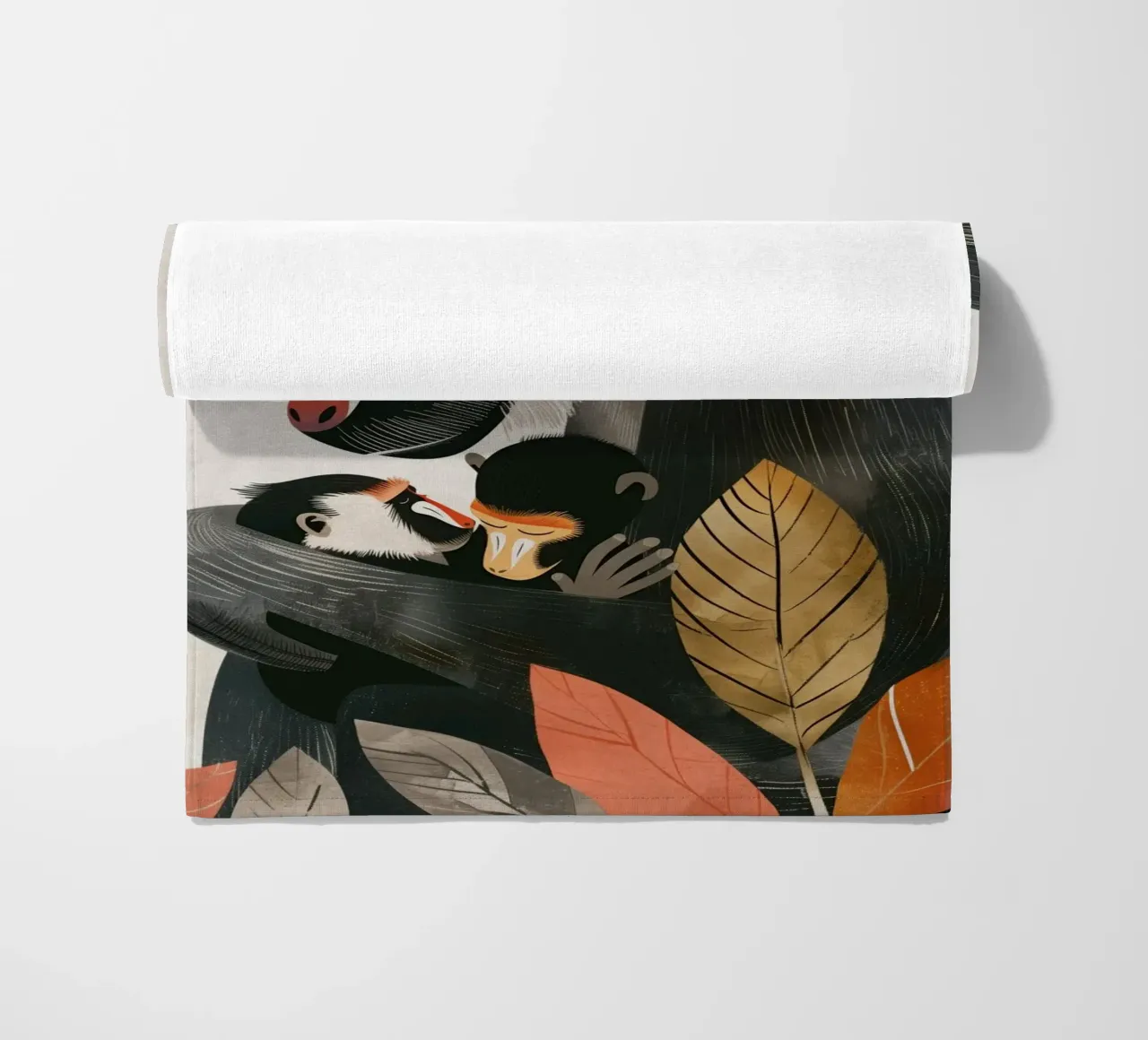 Boho Nursery 20 Baboon telo mare da Boho Print Collection