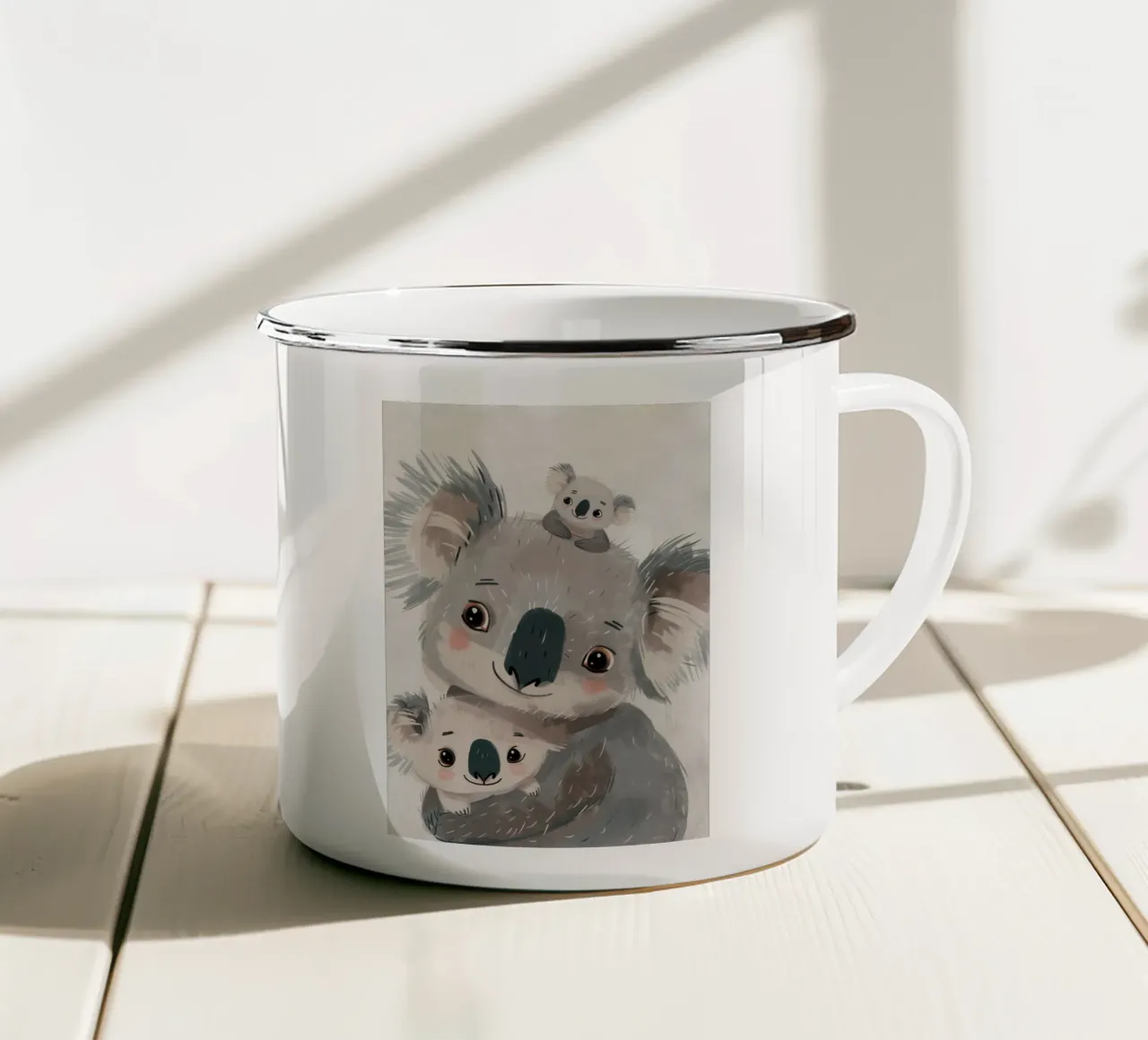 Boho Nursery 20 Koala tazza in smalto da Boho Print Collection