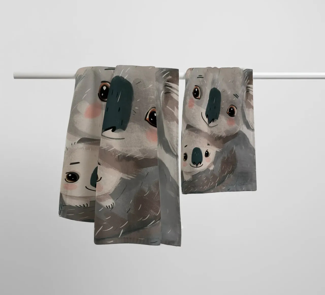 Boho Nursery 20 Koala asciugamano da bagno da Boho Print Collection