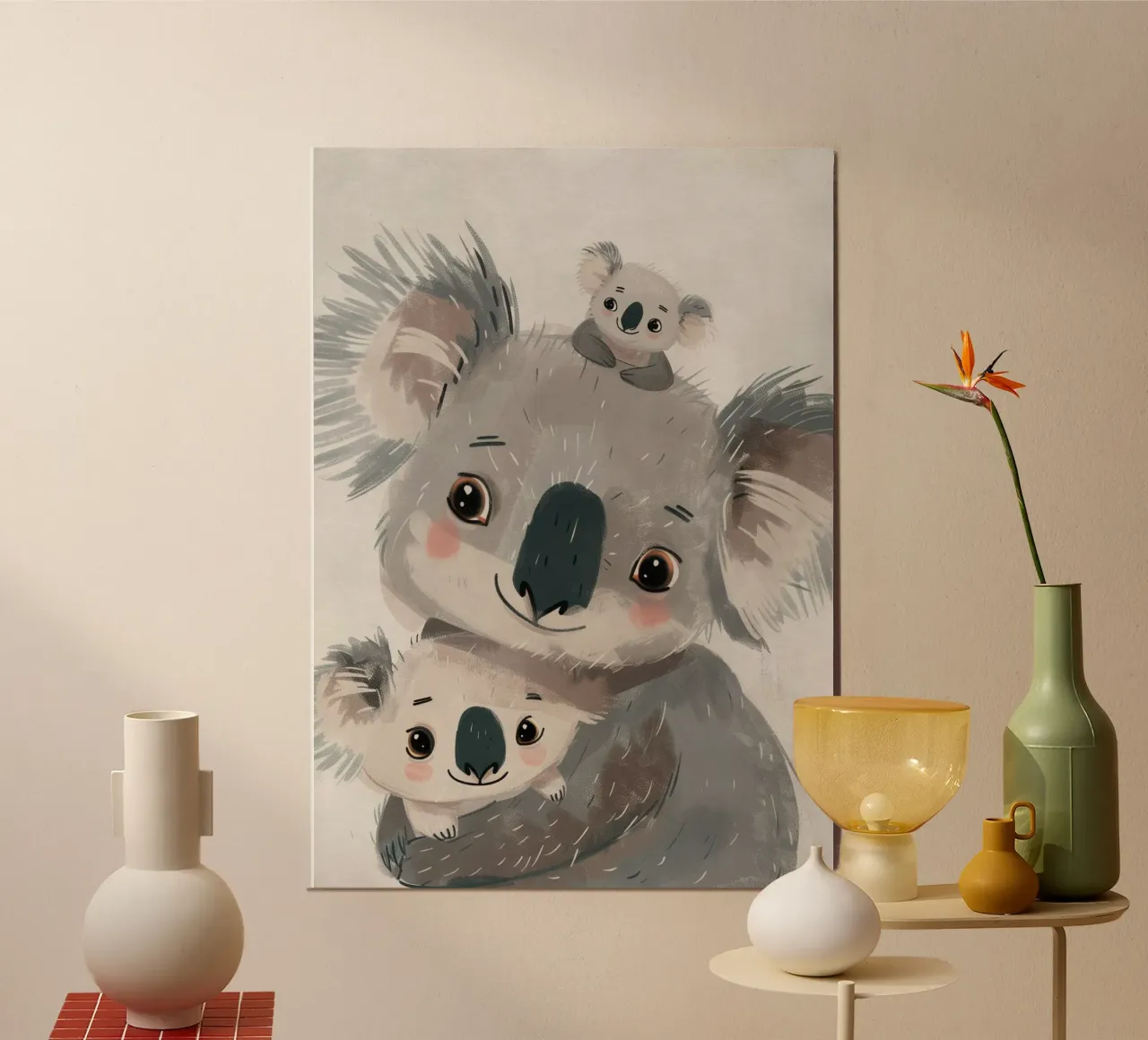 Boho Nursery 20 Koala poster da Boho Print Collection