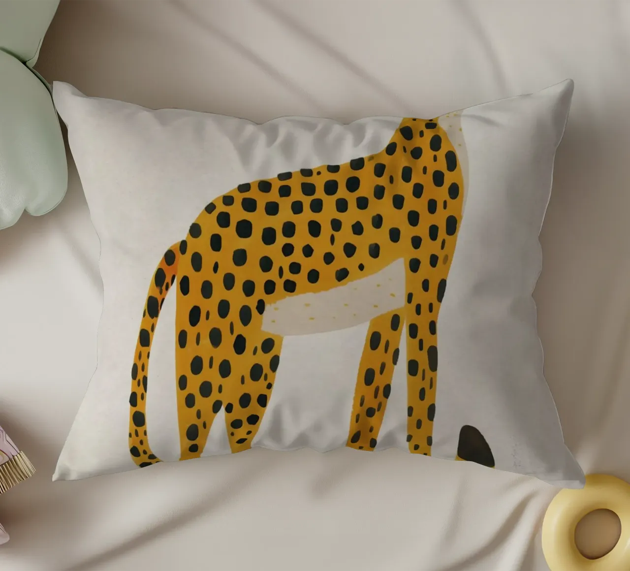 Boho Nursery 20 Leopard cuscino da Boho Print Collection