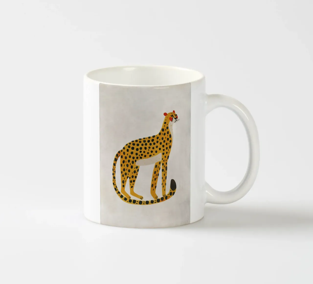 Boho Nursery 20 Leopard tazza in ceramica da Boho Print Collection
