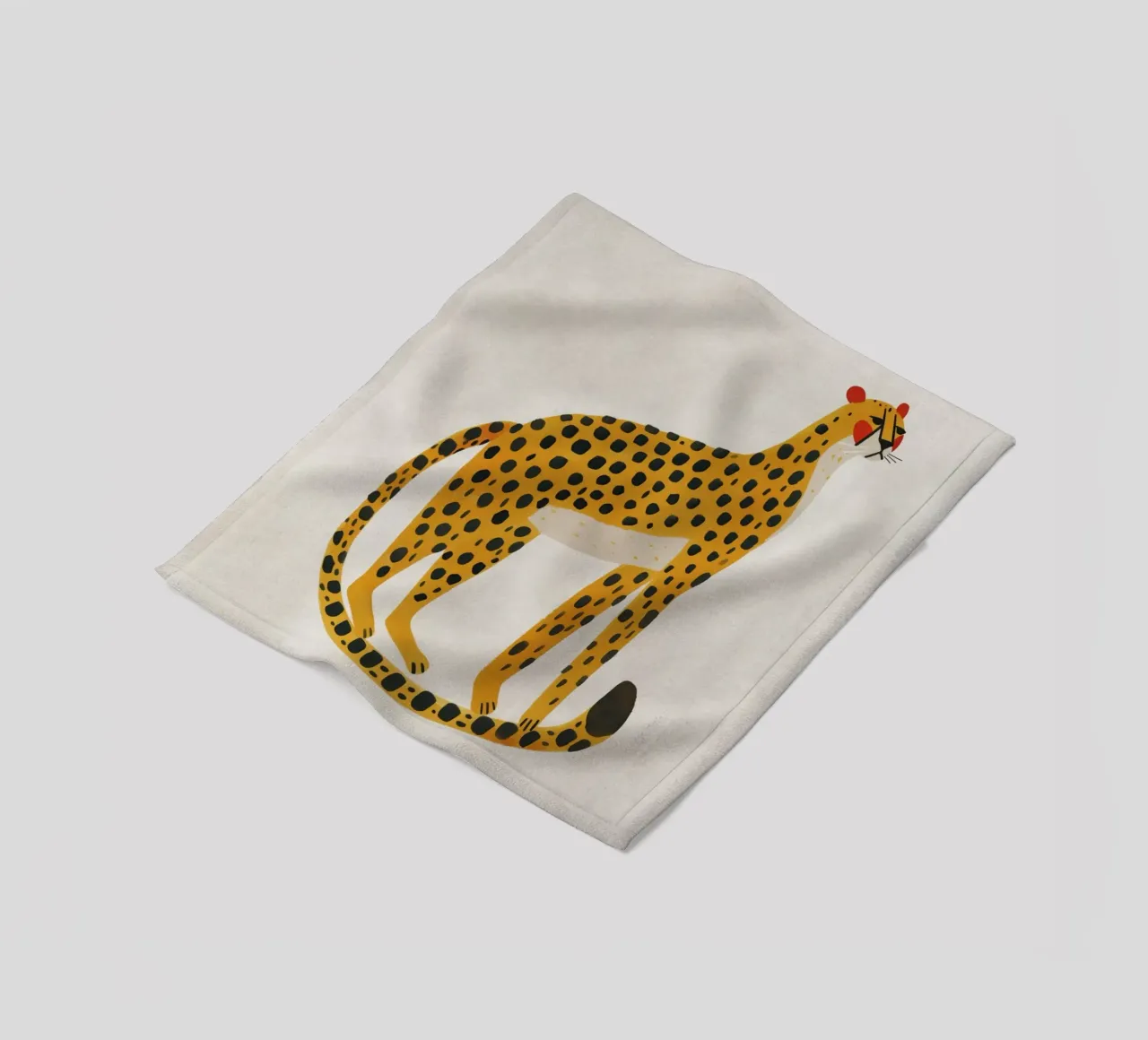 Boho Nursery 20 Leopard coperta in pile da Boho Print Collection