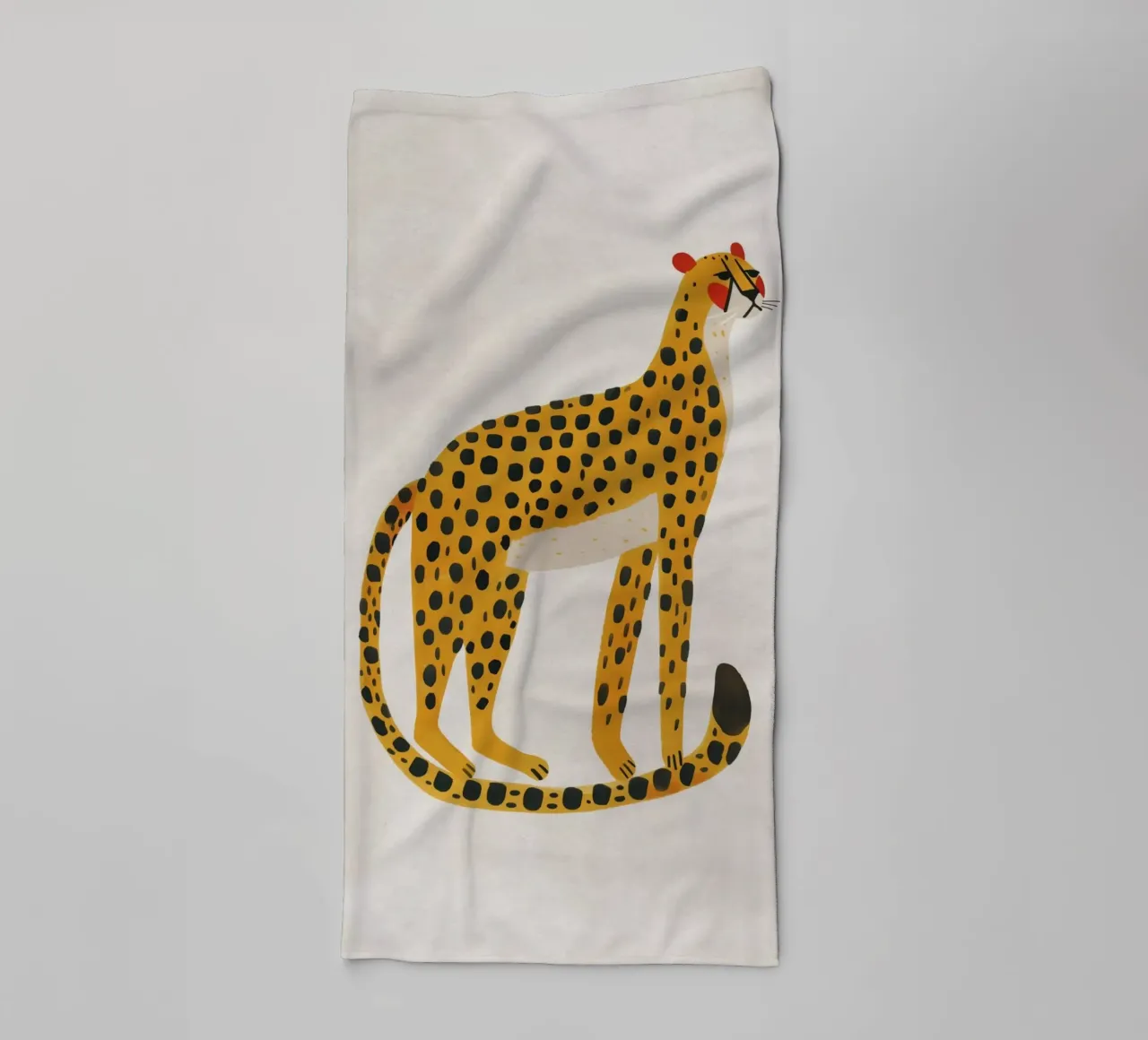 Boho Nursery 20 Leopard asciugamano da bagno da Boho Print Collection