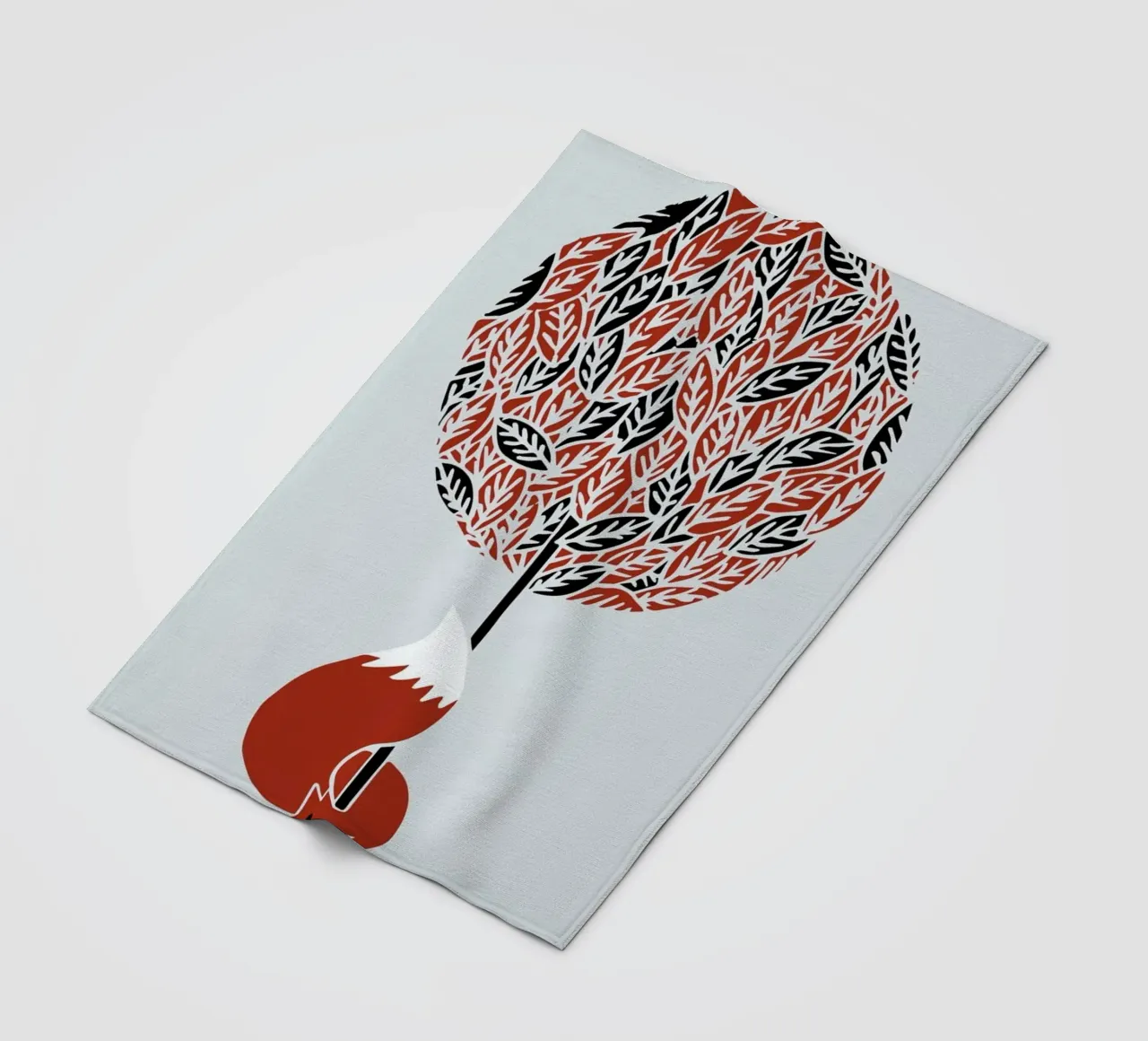 Cherry Tree Fleecedecke von Róbert Farkas