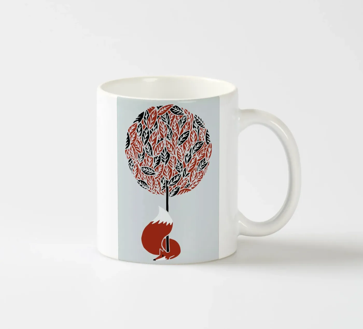 Cherry Tree ceramic mug by Róbert Farkas