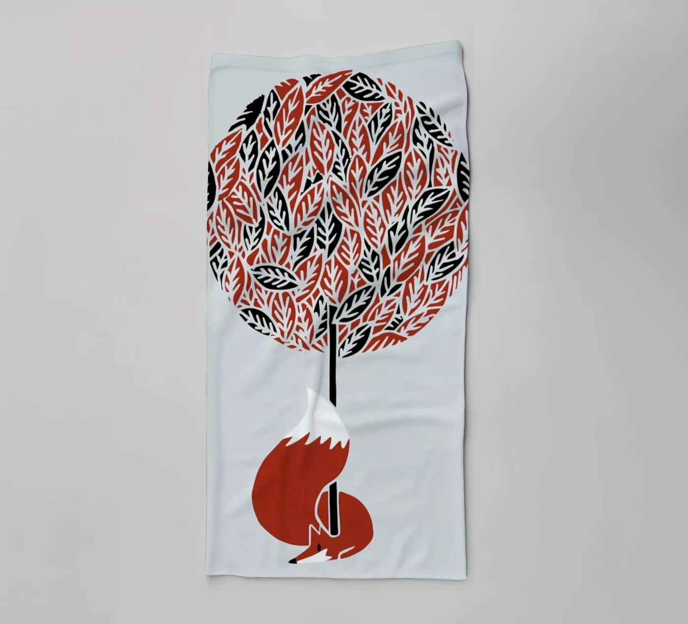 Cherry Tree towel by Róbert Farkas