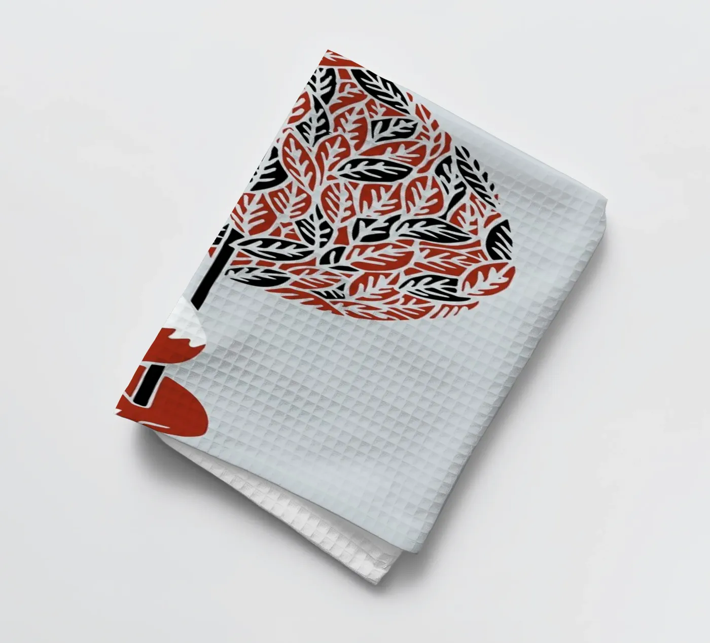 Cherry Tree tea towel by Róbert Farkas