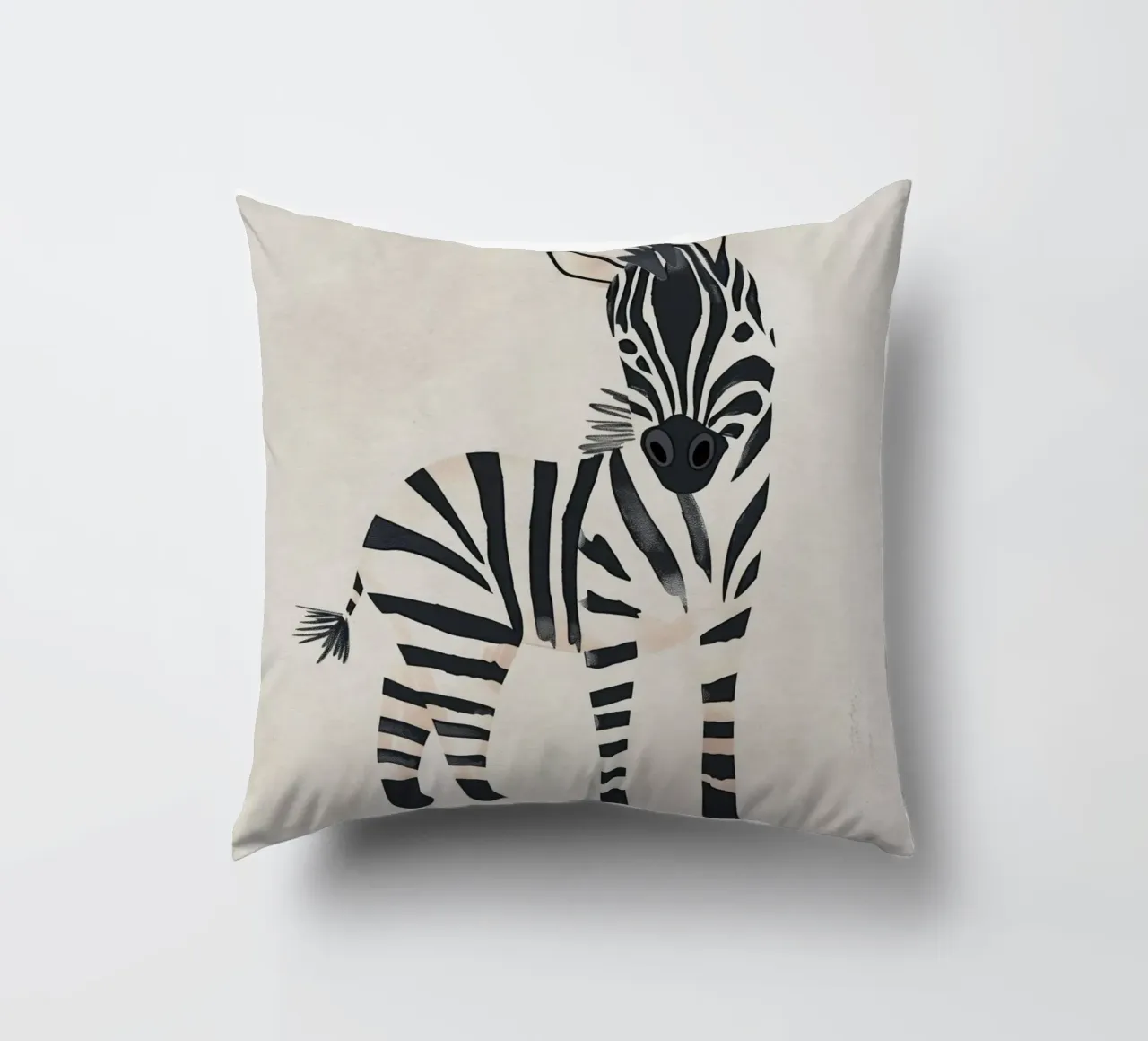 Boho Nursery 20 Zebra cojín de Boho Print Collection