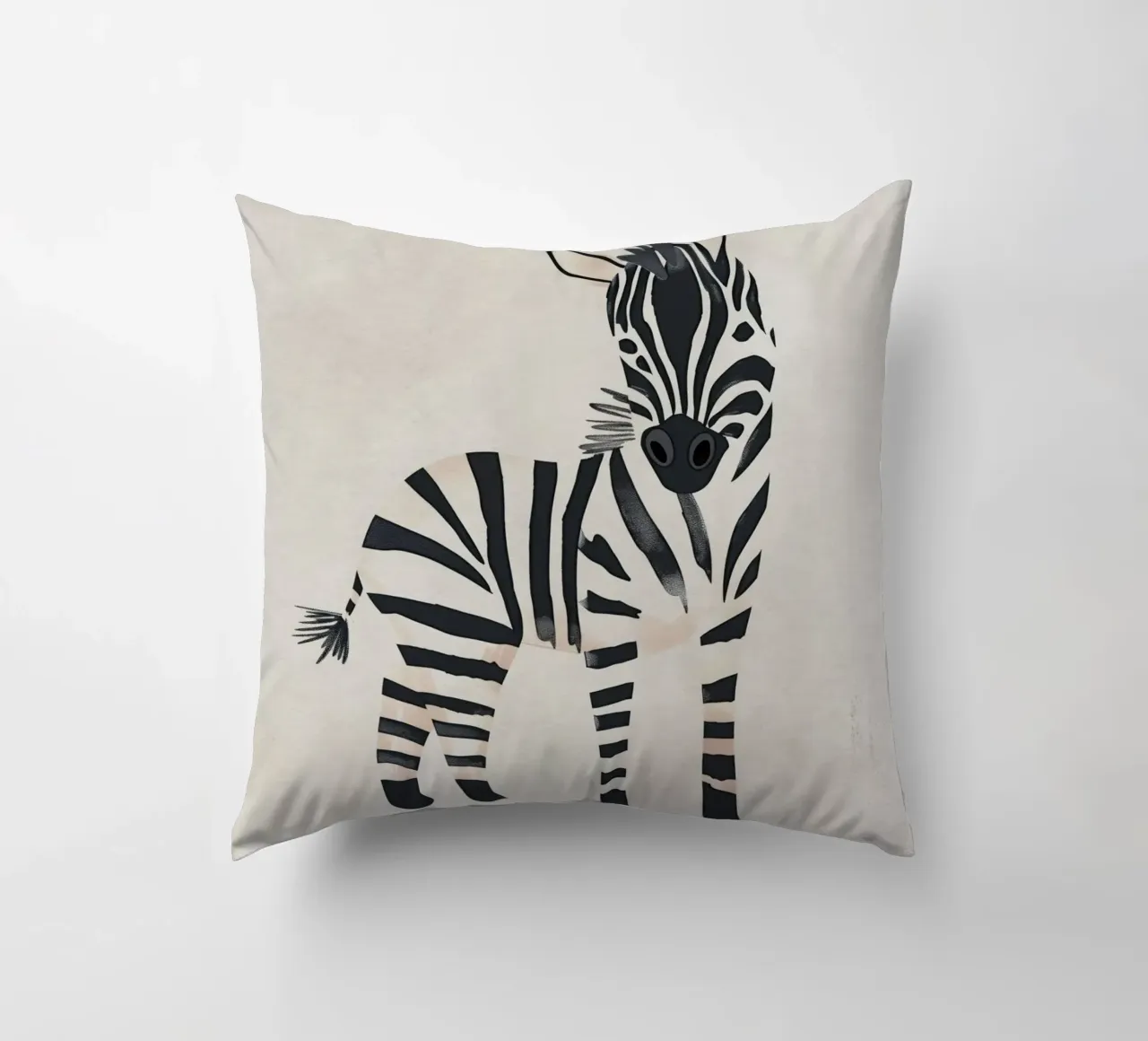 Boho Nursery 20 Zebra cojín de Boho Print Collection