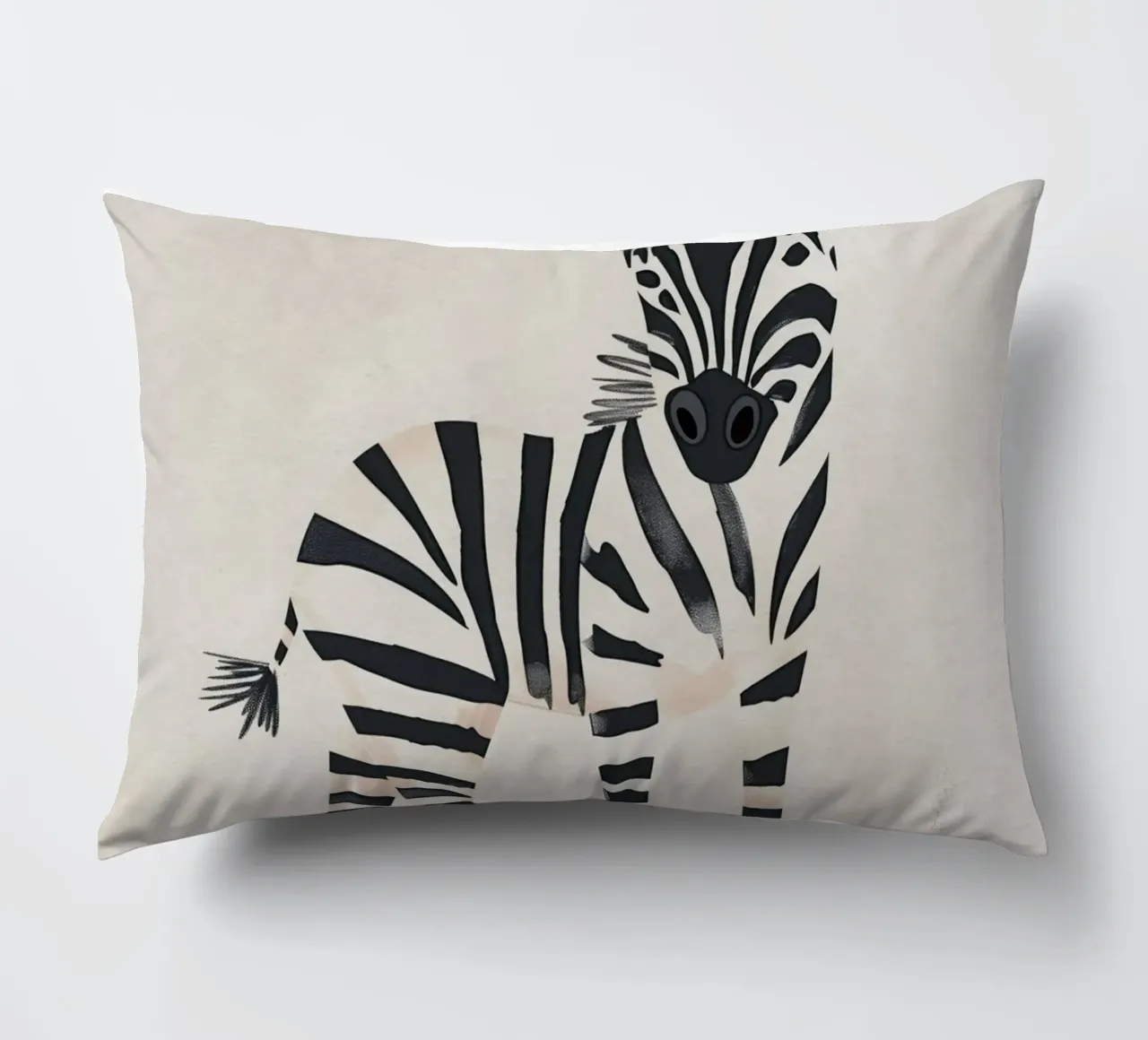 Boho Nursery 20 Zebra cojín de Boho Print Collection