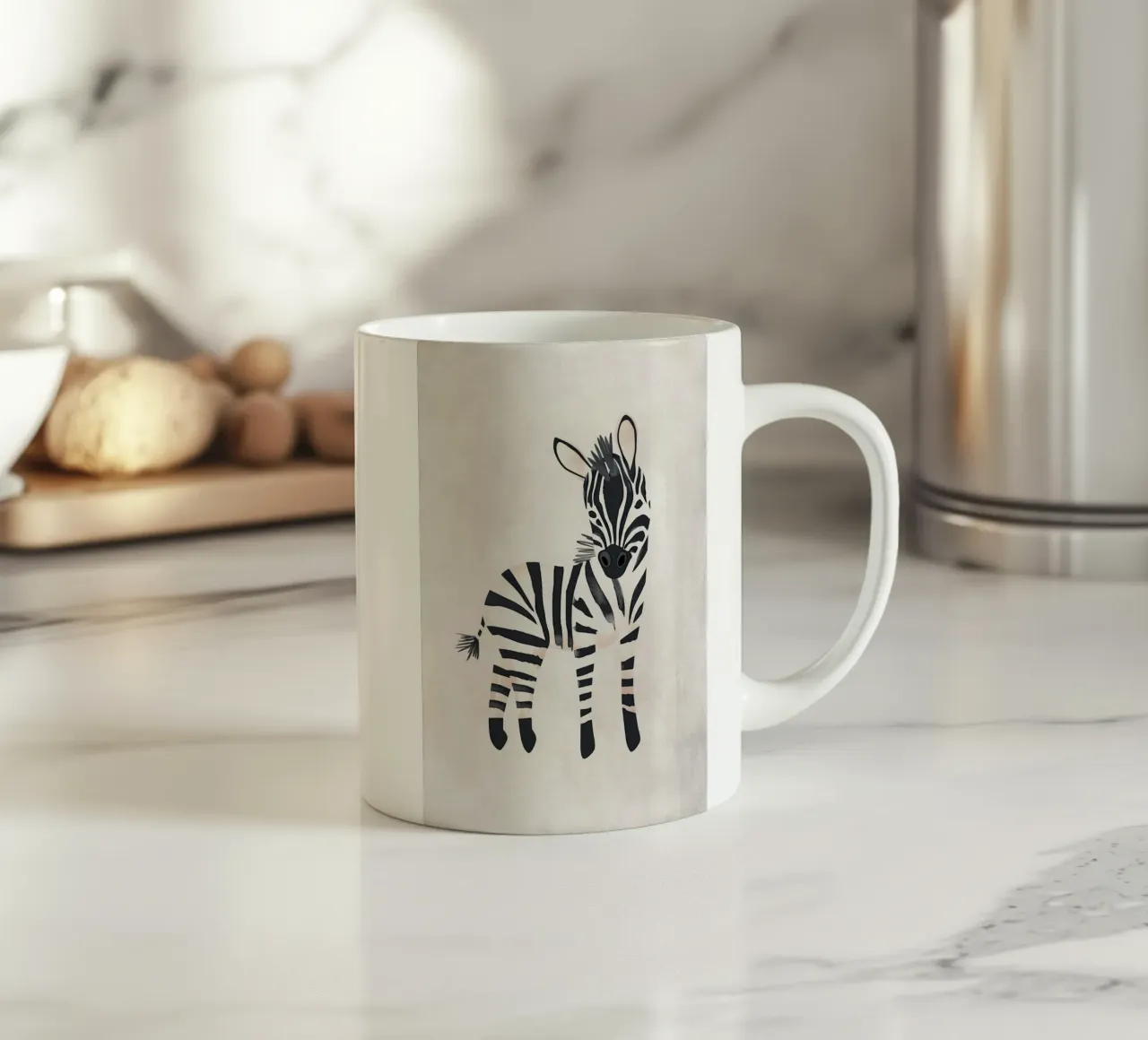 Boho Nursery 20 Zebra tazza in ceramica da Boho Print Collection