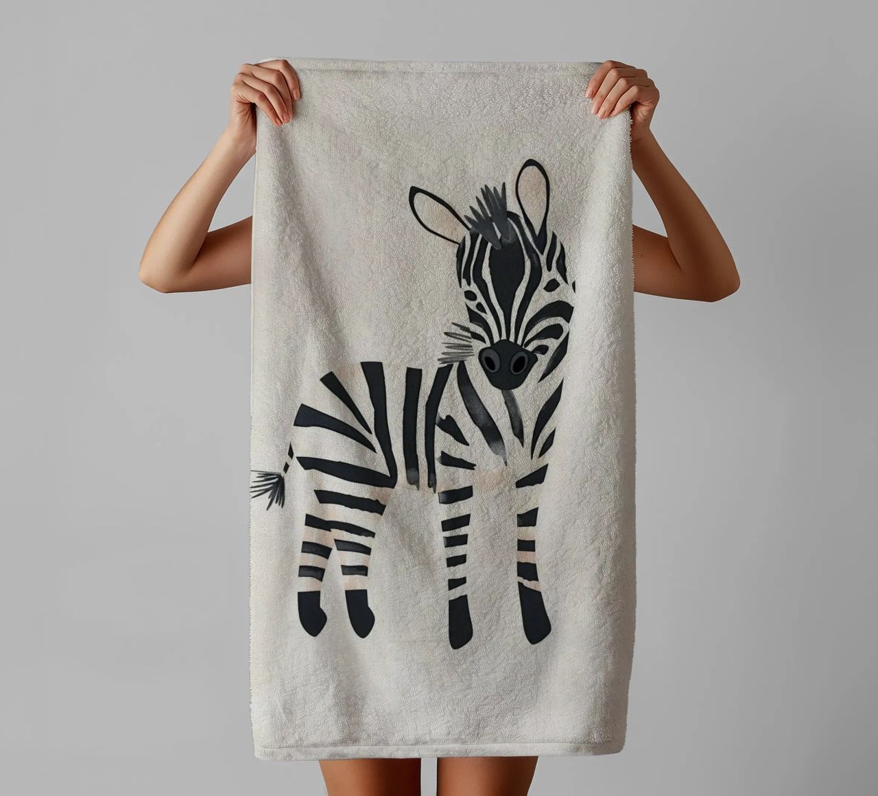 Boho Nursery 20 Zebra asciugamano da bagno da Boho Print Collection