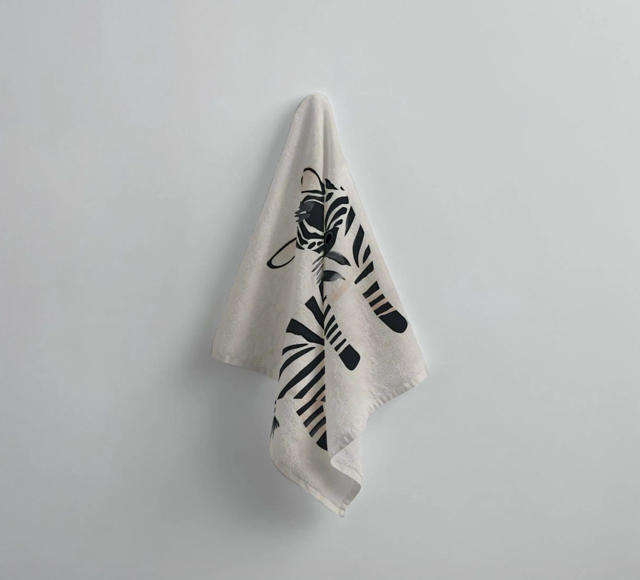 Boho Nursery 20 Zebra asciugamano da bagno da Boho Print Collection
