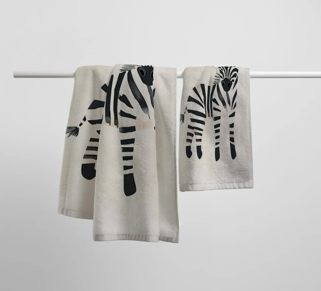 Boho Nursery 20 Zebra asciugamano da bagno da Boho Print Collection