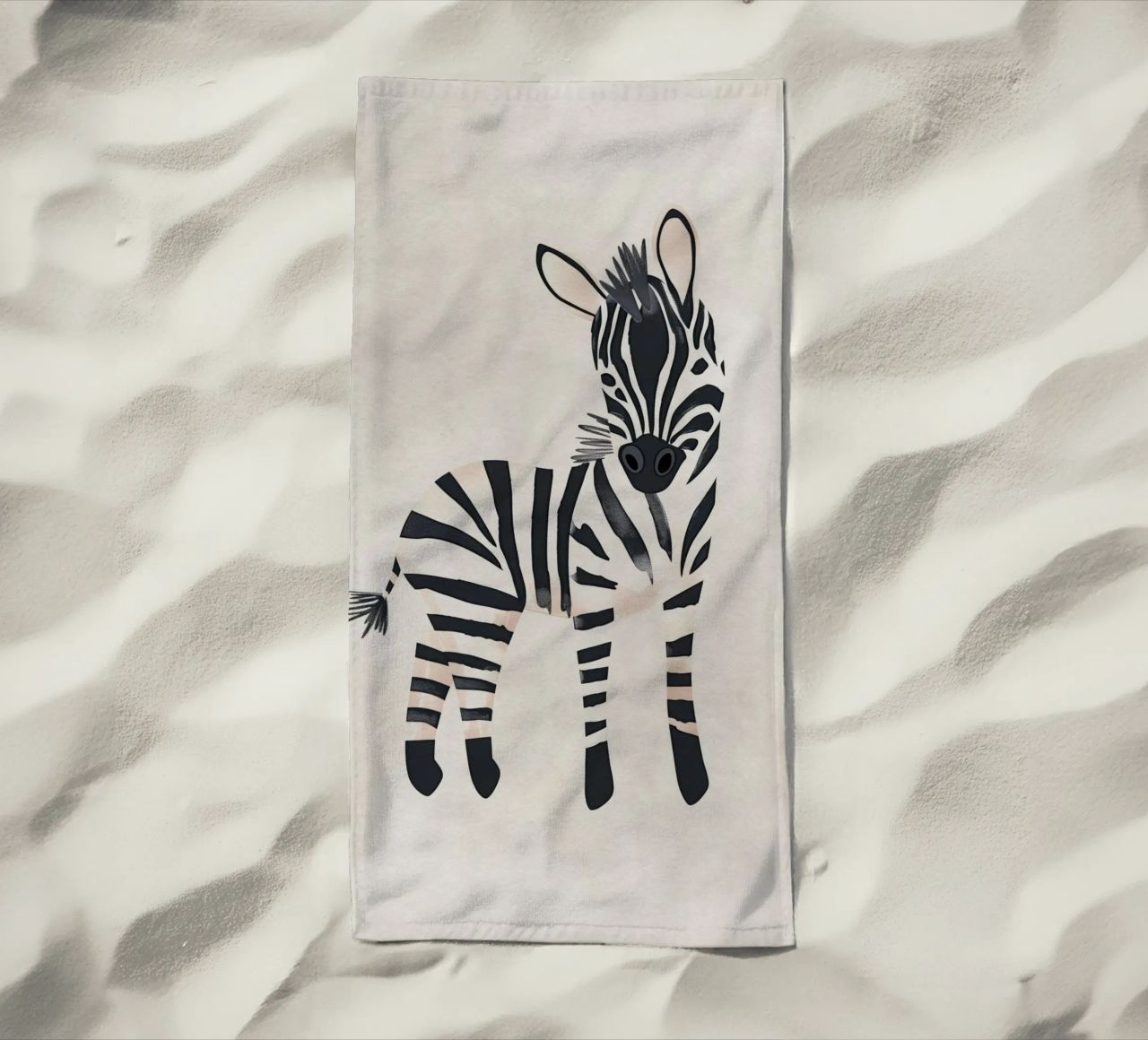 Boho Nursery 20 Zebra telo mare da Boho Print Collection