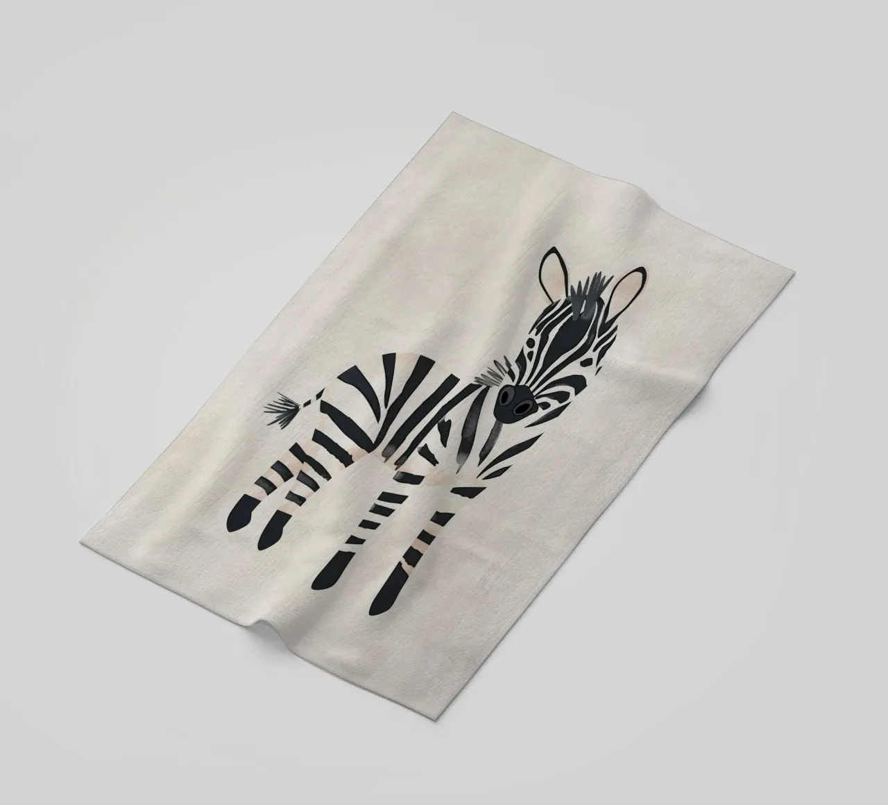 Boho Nursery 20 Zebra telo mare da Boho Print Collection