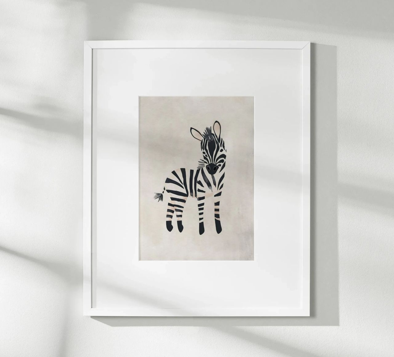 Boho Nursery 20 Zebra carta hahnemühle da Boho Print Collection