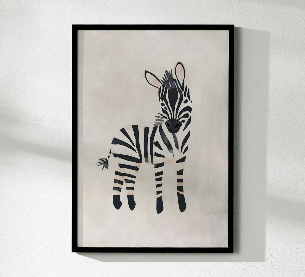 Boho Nursery 20 Zebra carta hahnemühle da Boho Print Collection