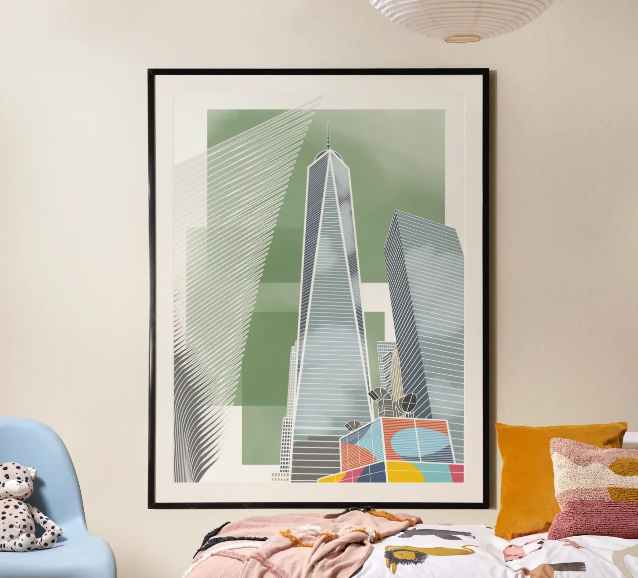 One World Trade Center - New York, Manhattan, NYC, Big Apple hahnemühle by fernvej