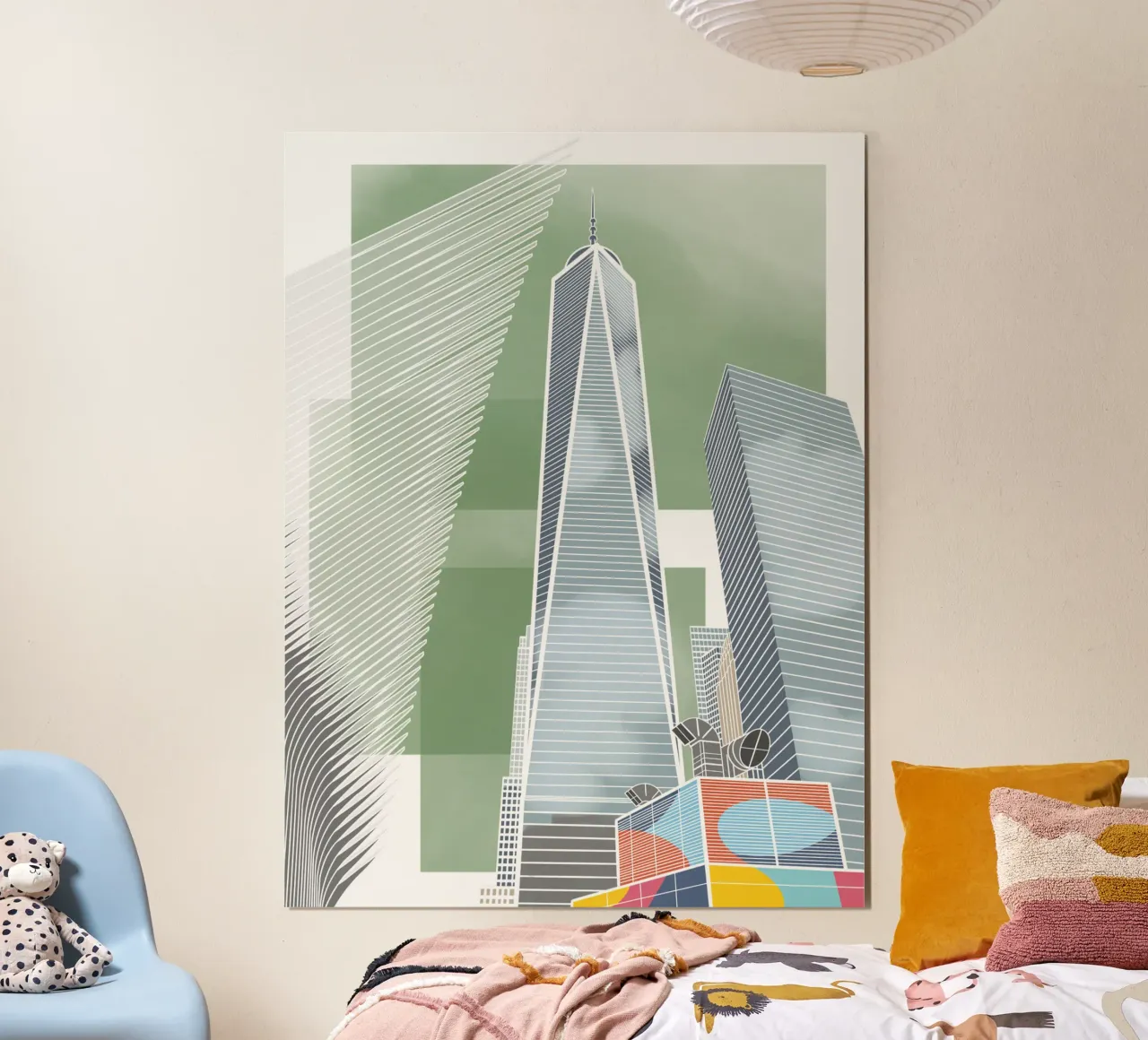 One World Trade Center - New York, Manhattan, NYC, Big Apple hahnemühle by fernvej