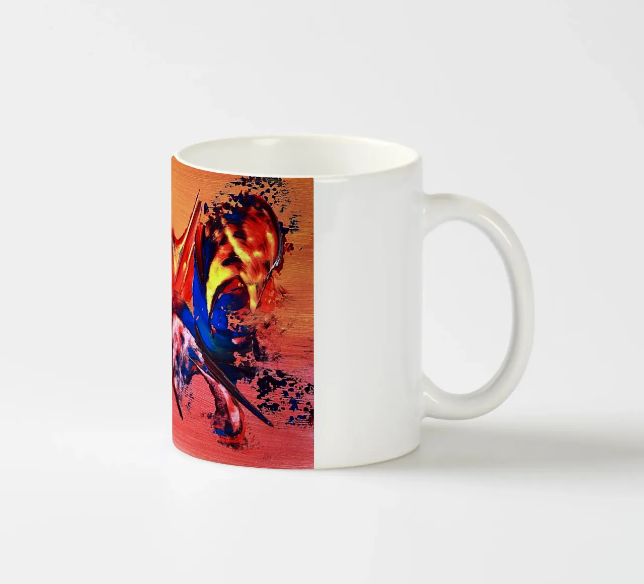 IDEAL GIFT 141 tazza in ceramica da Thierry Vobmann Abstract painting