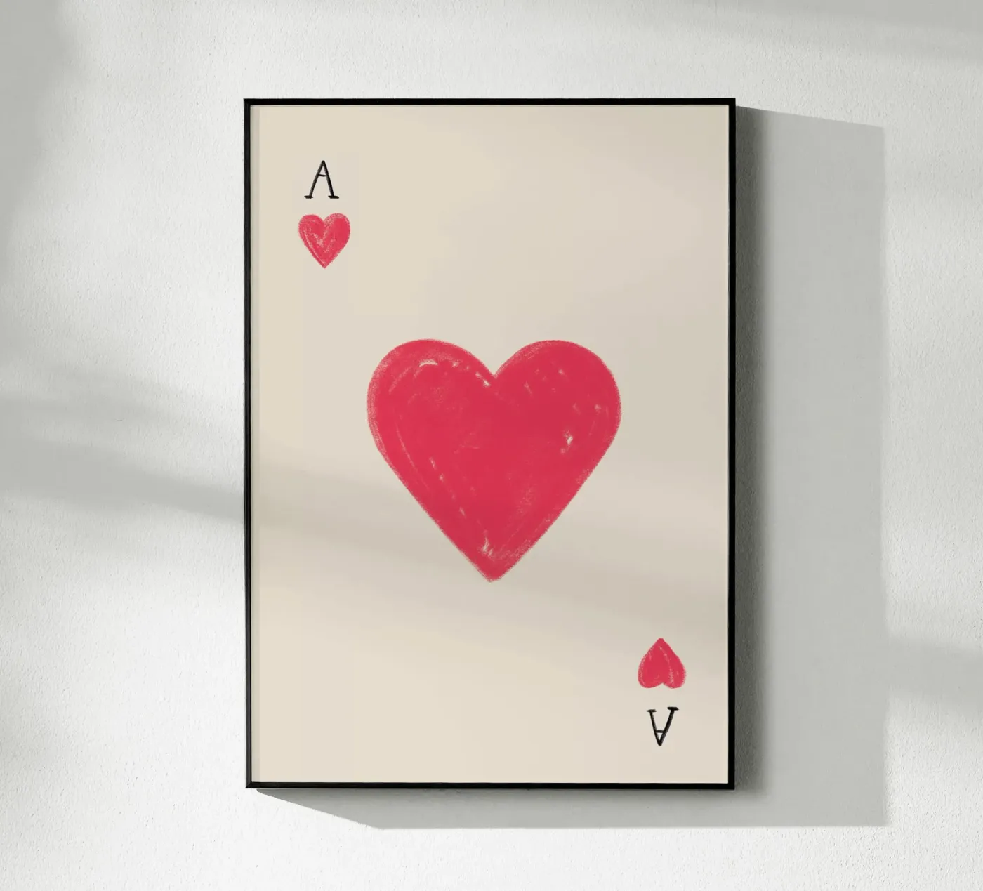 Herz Ass plexiglass da KRUTH DESIGN