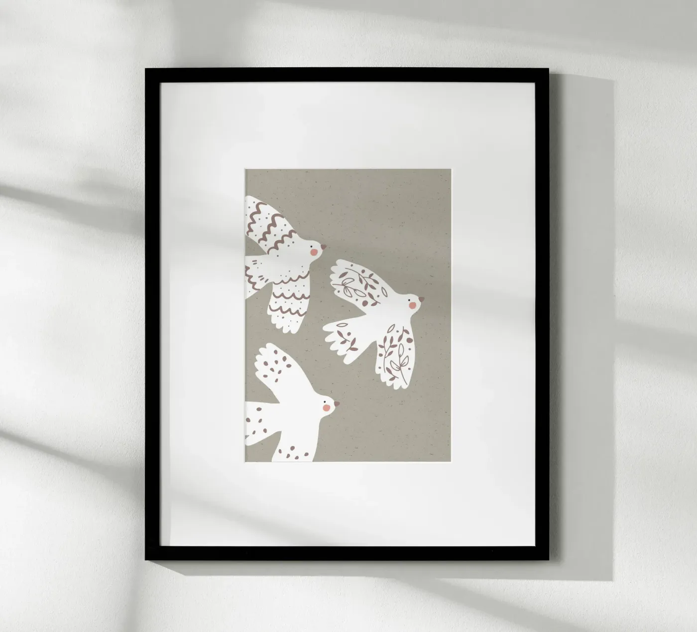 Birds poster by KRUTH DESIGN