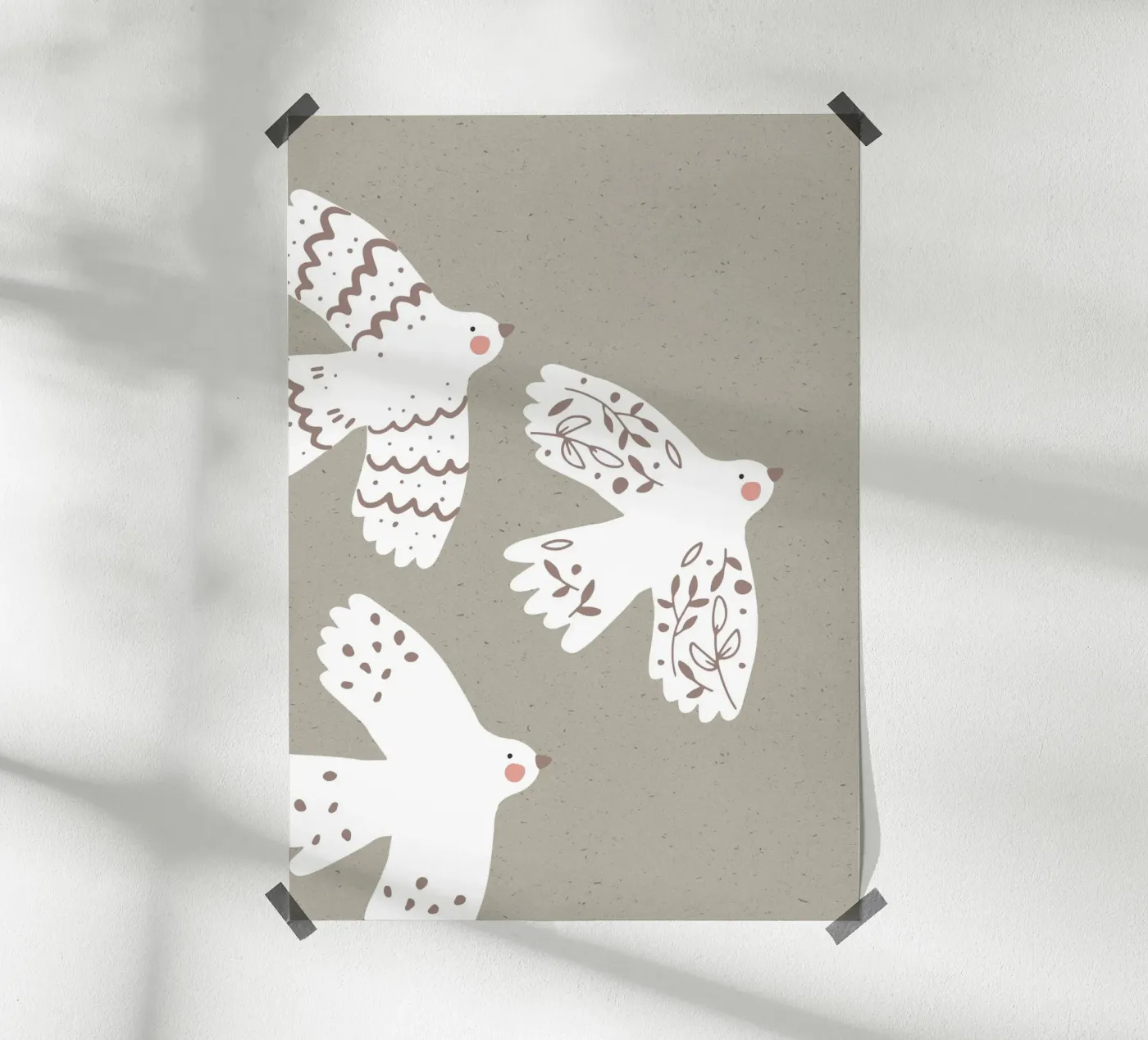 Birds poster by KRUTH DESIGN