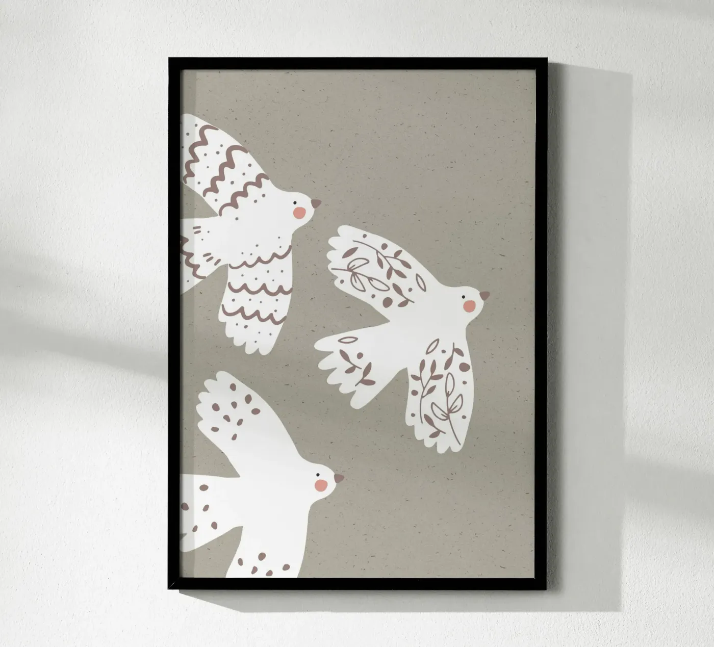 Birds poster by KRUTH DESIGN
