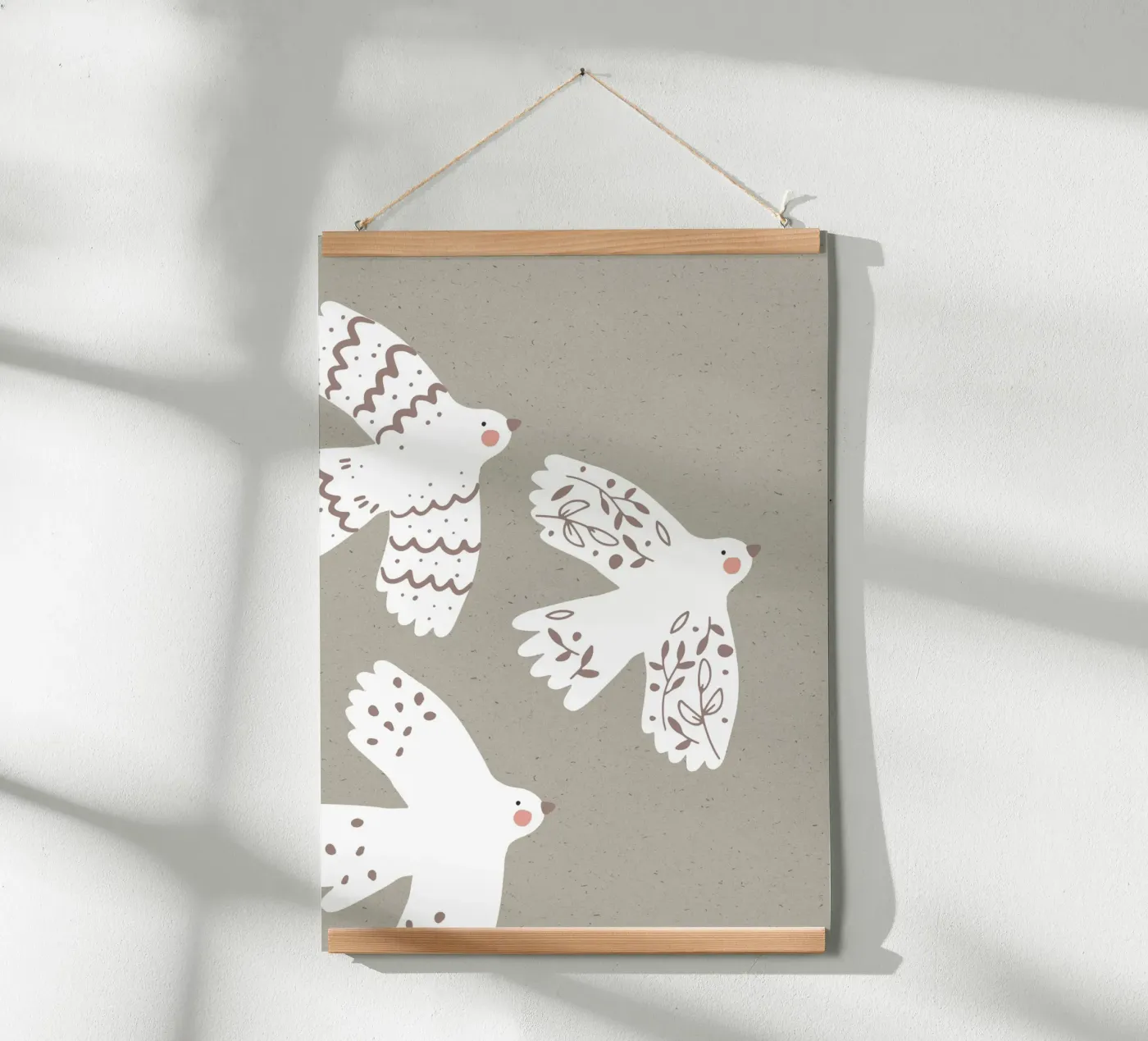 Birds poster by KRUTH DESIGN