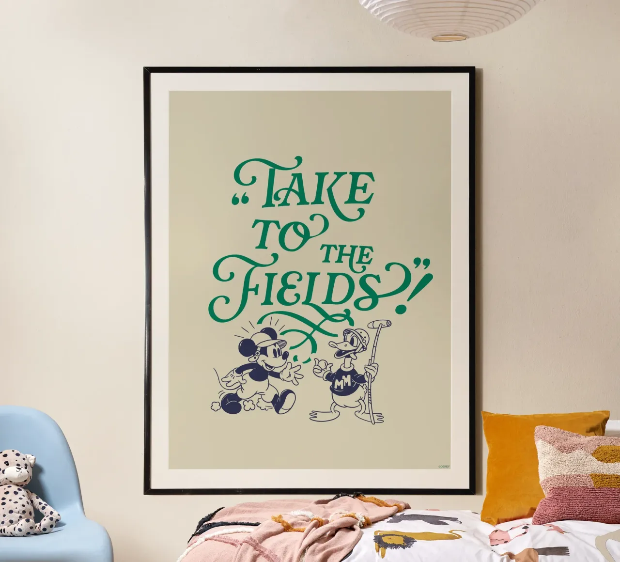 Mickey & Friends - Take to the fields carta hahnemühle da Mickey Mouse