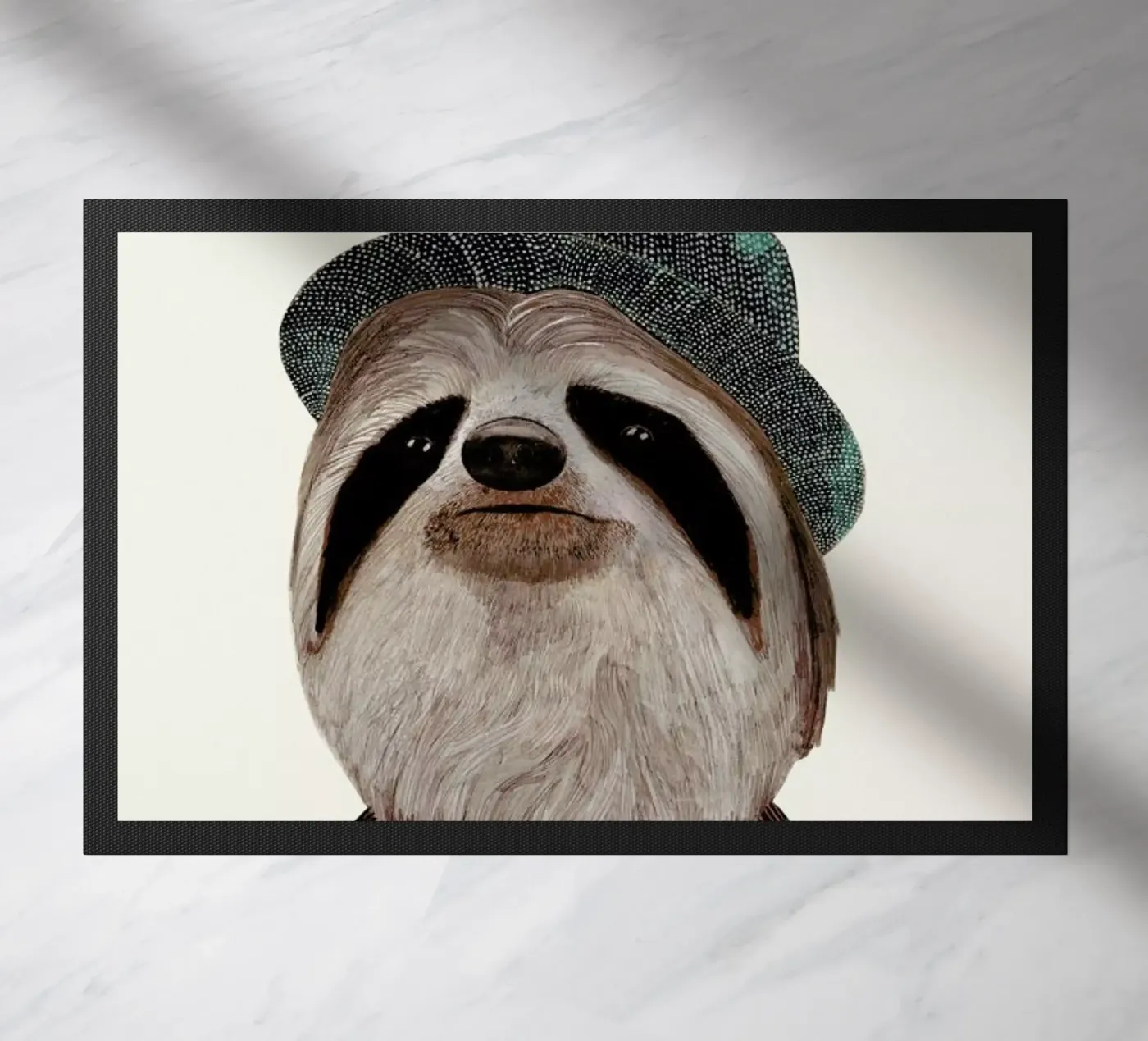 Funky Sloth deurmat van Animal Crew