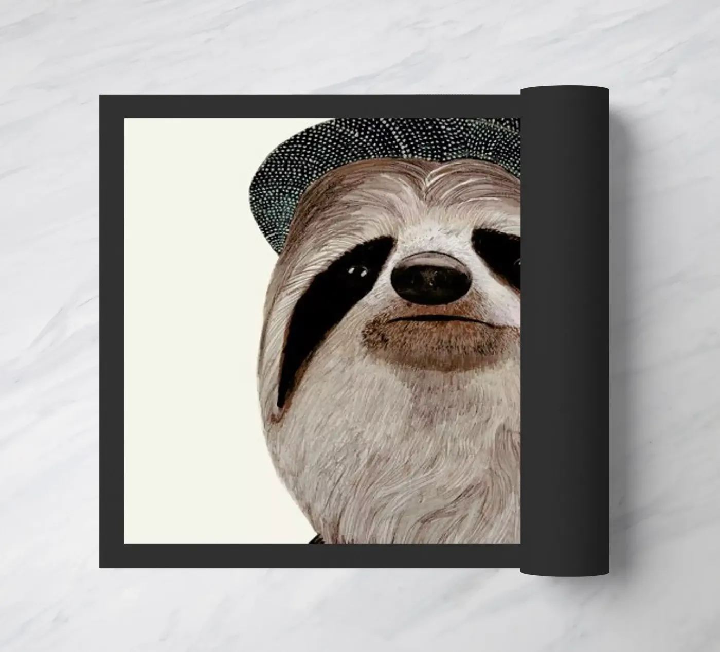 Funky Sloth doormat by Animal Crew
