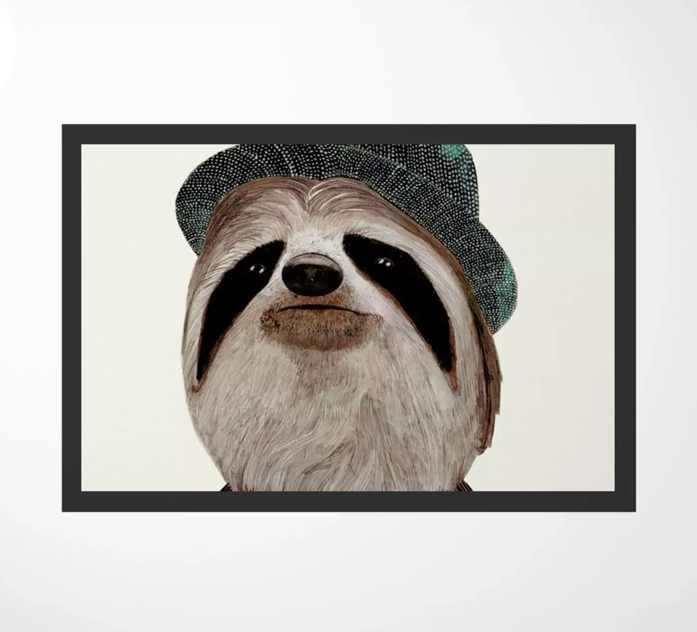 Funky Sloth doormat by Animal Crew