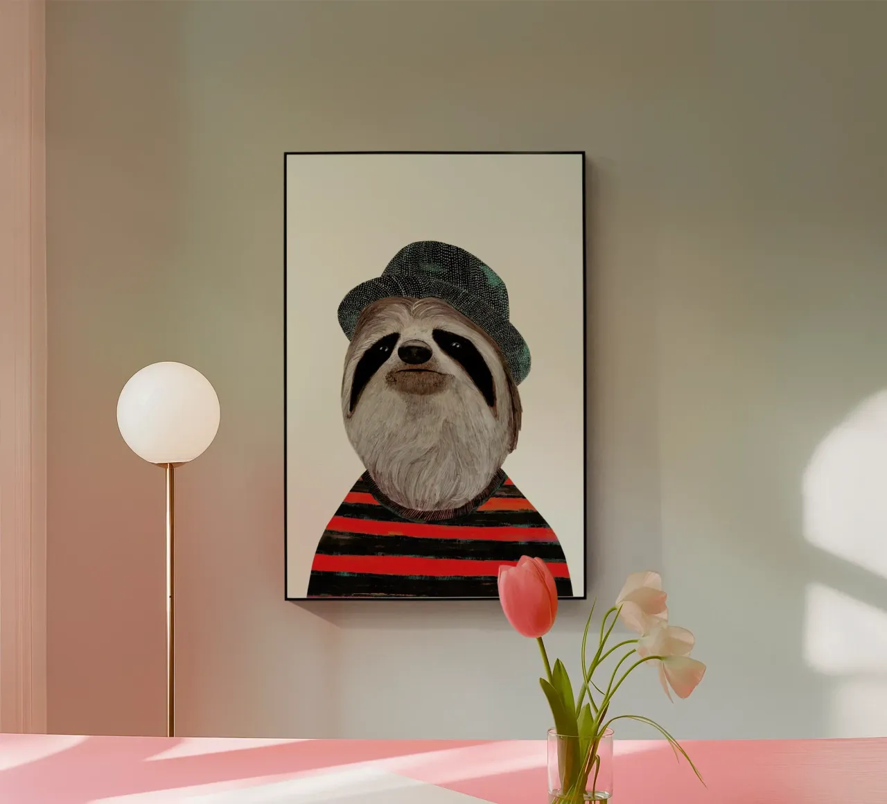 Funky Sloth plexiglass da Animal Crew