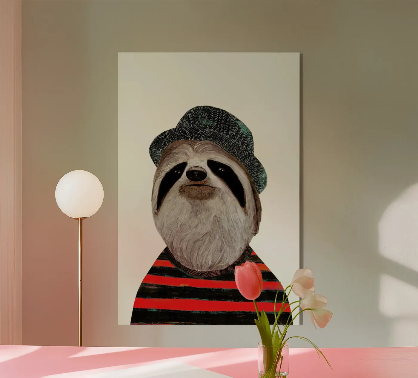 Funky Sloth plexiglass da Animal Crew