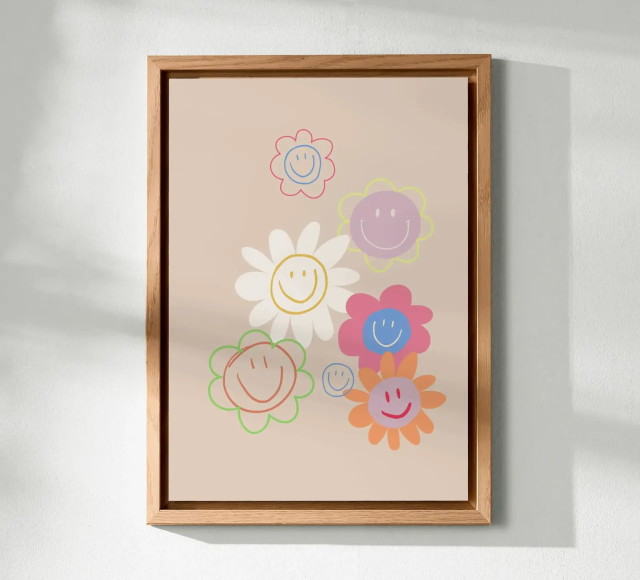 Flower Smile Faces forex plate by KRUTH DESIGN