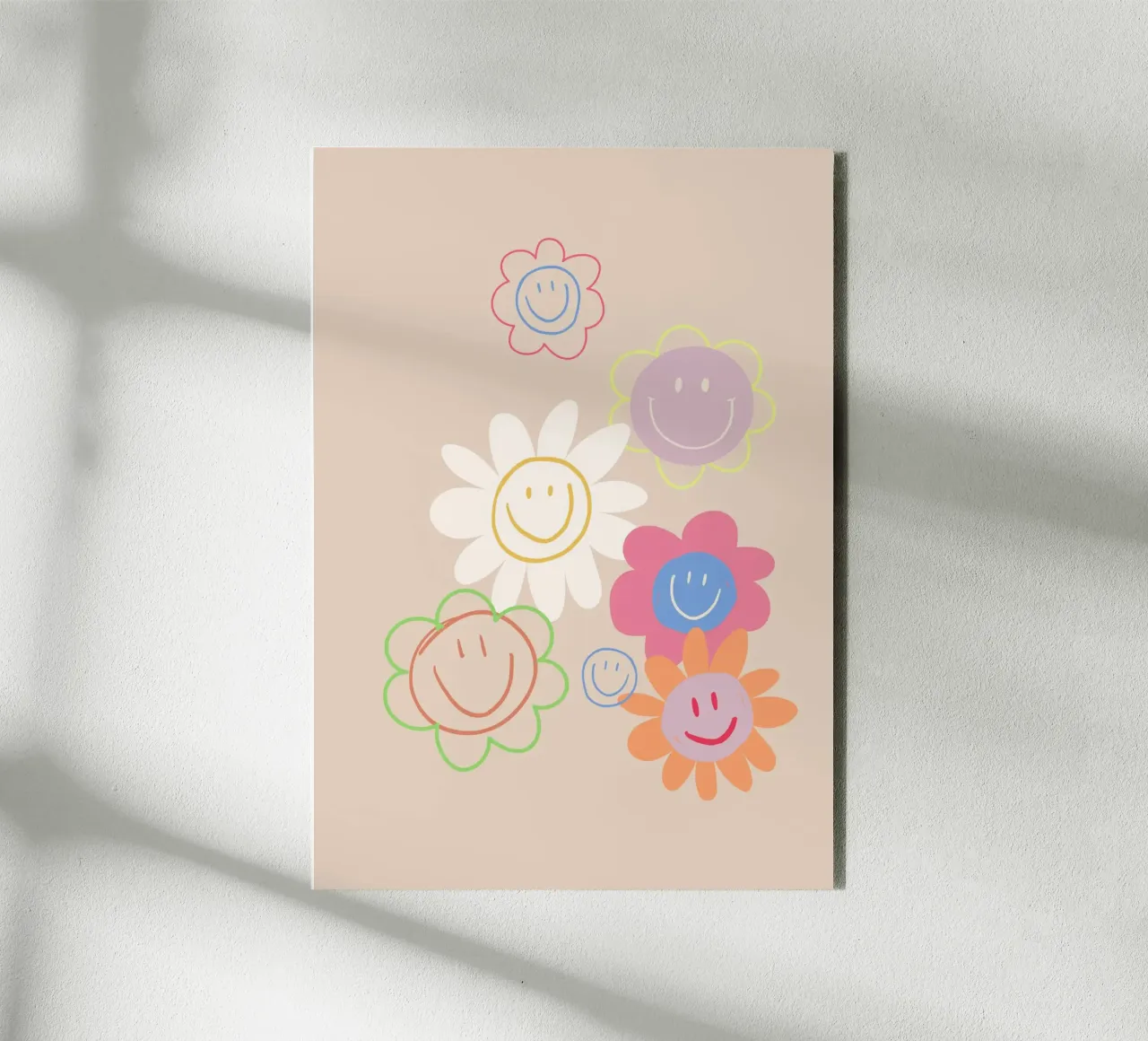 Flower Smile Faces forex plate by KRUTH DESIGN