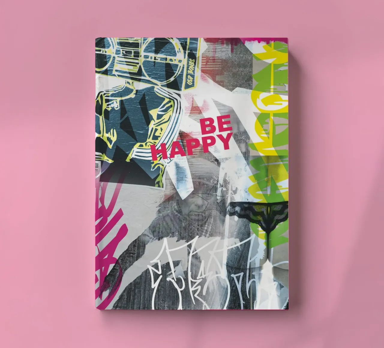 Be Happy notebook by Flo Klein