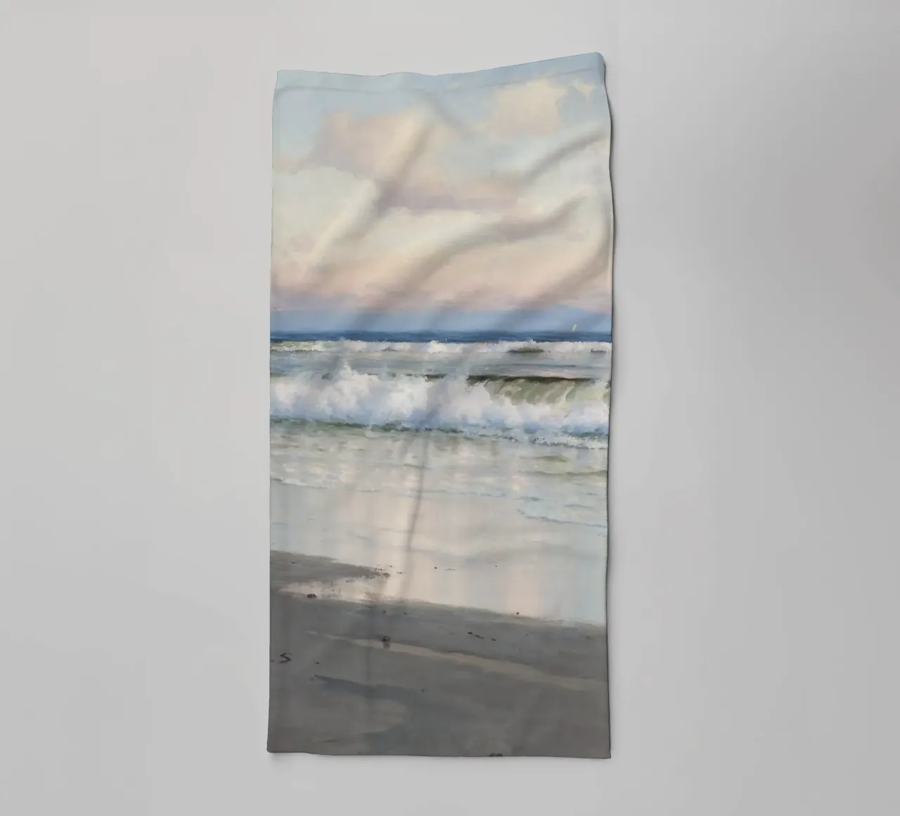 The Beach asciugamano da bagno da apoloprints