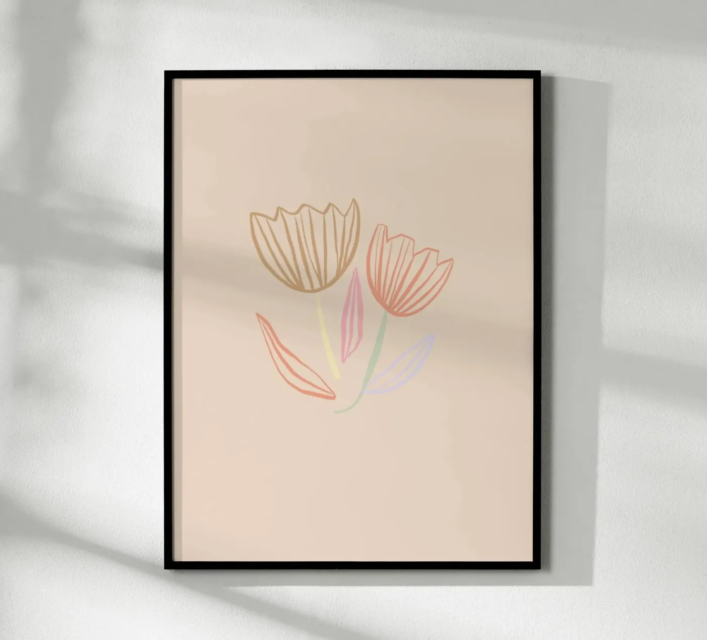 Tulips poster da KRUTH DESIGN