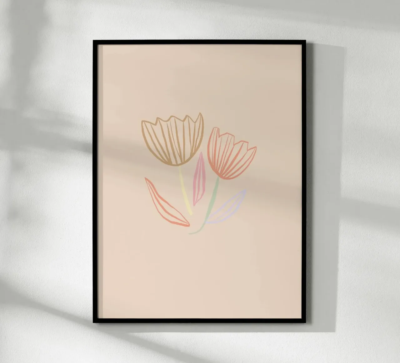 Tulips poster da KRUTH DESIGN