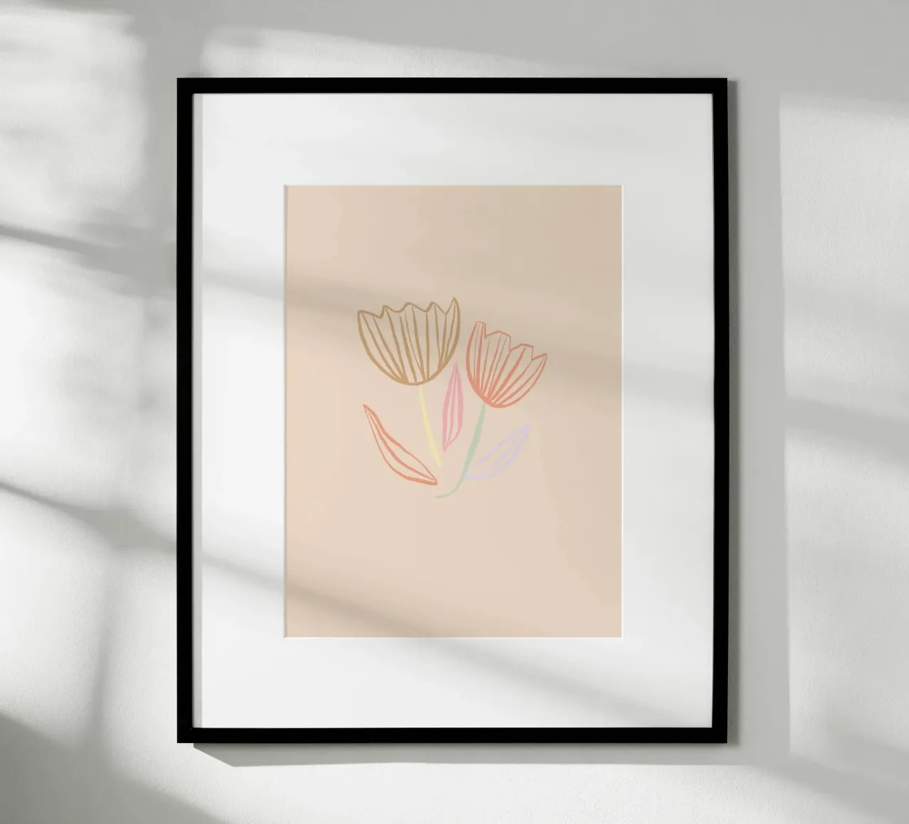 Tulips poster da KRUTH DESIGN