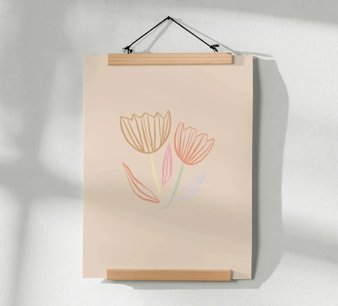 Tulips poster da KRUTH DESIGN