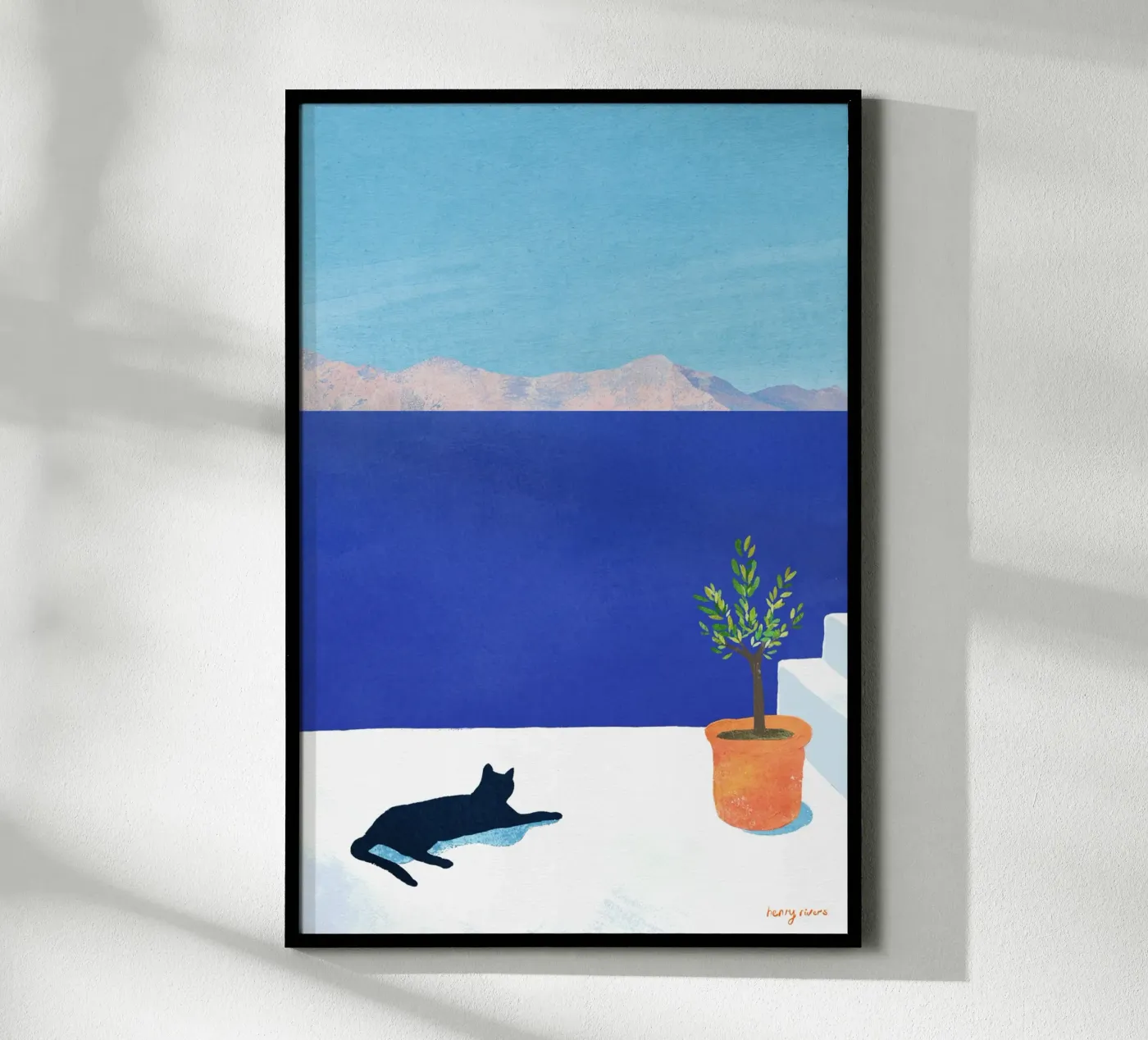 Siesta poster by Henry Rivers