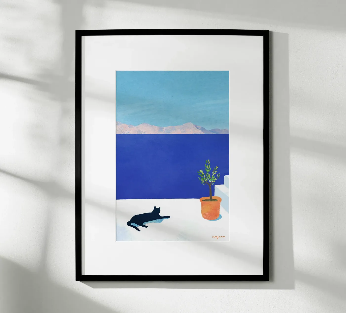 Siesta poster by Henry Rivers