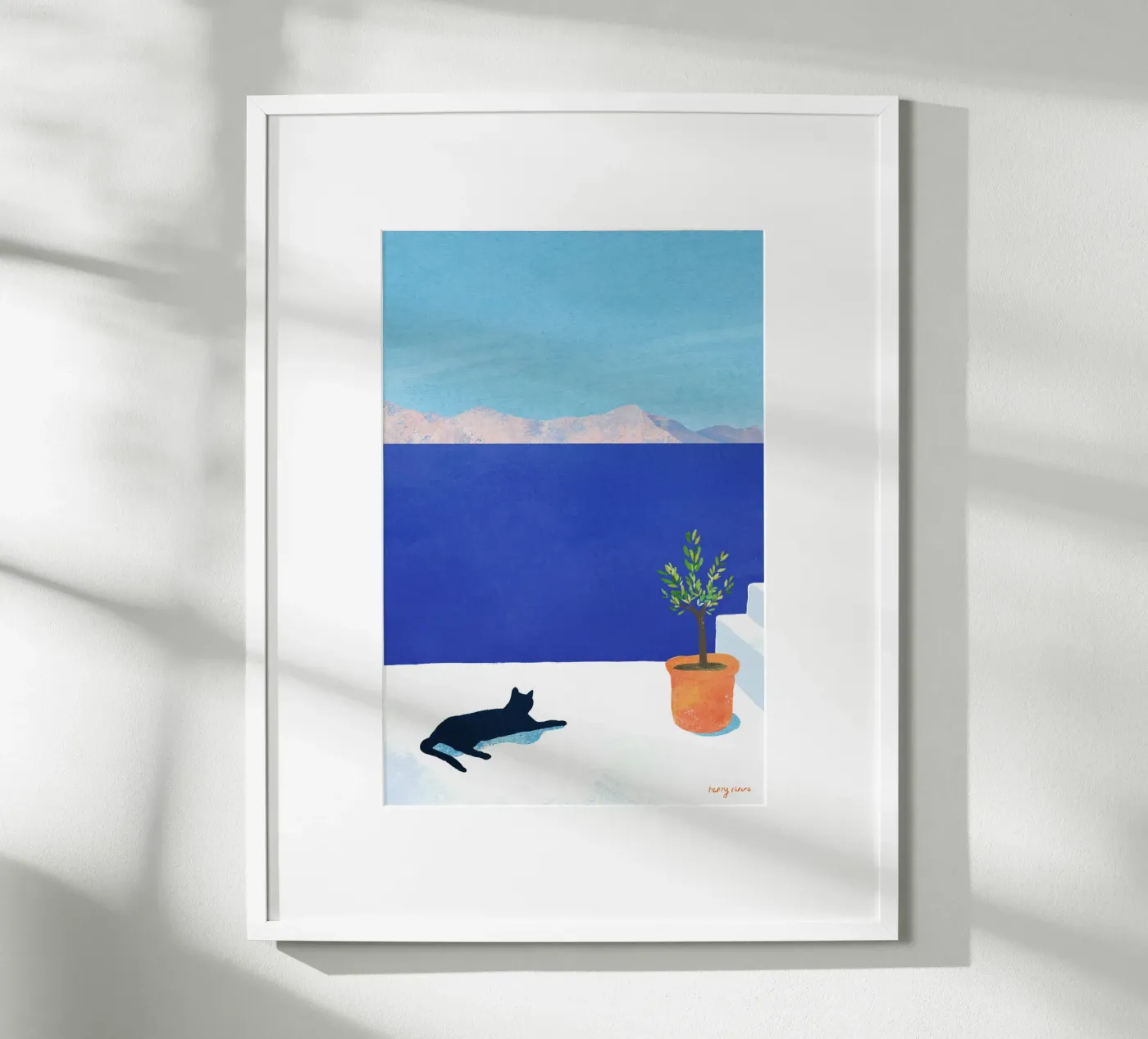 Siesta poster by Henry Rivers