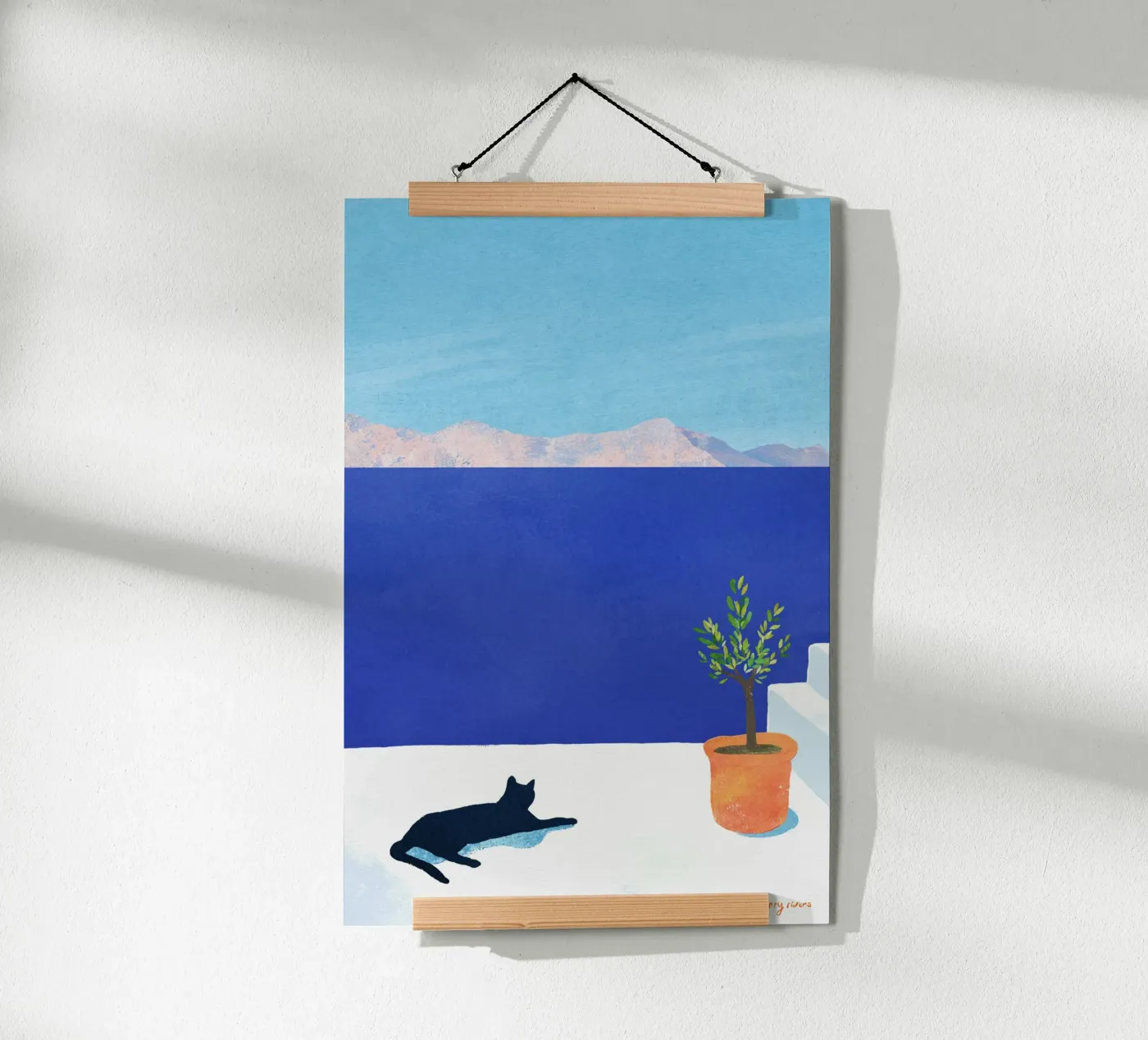 Siesta poster by Henry Rivers