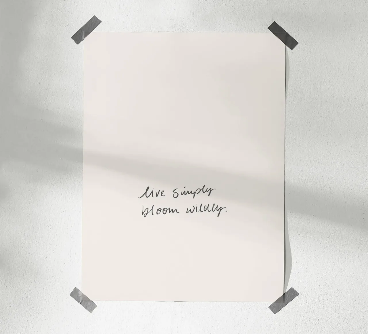 Bloom Wildly poster da KRUTH DESIGN